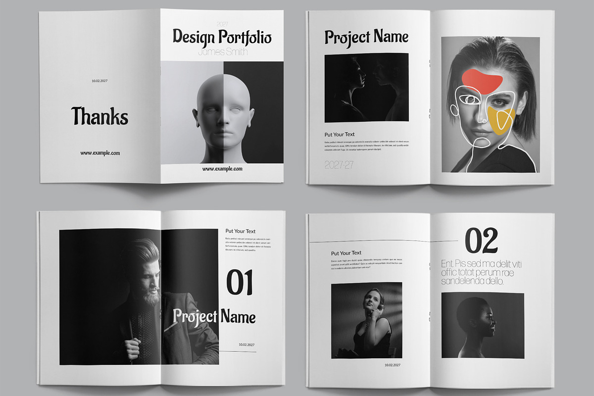 Design Portfolio, a Magazine Template by ContestDesign (Photo 2 of 3)