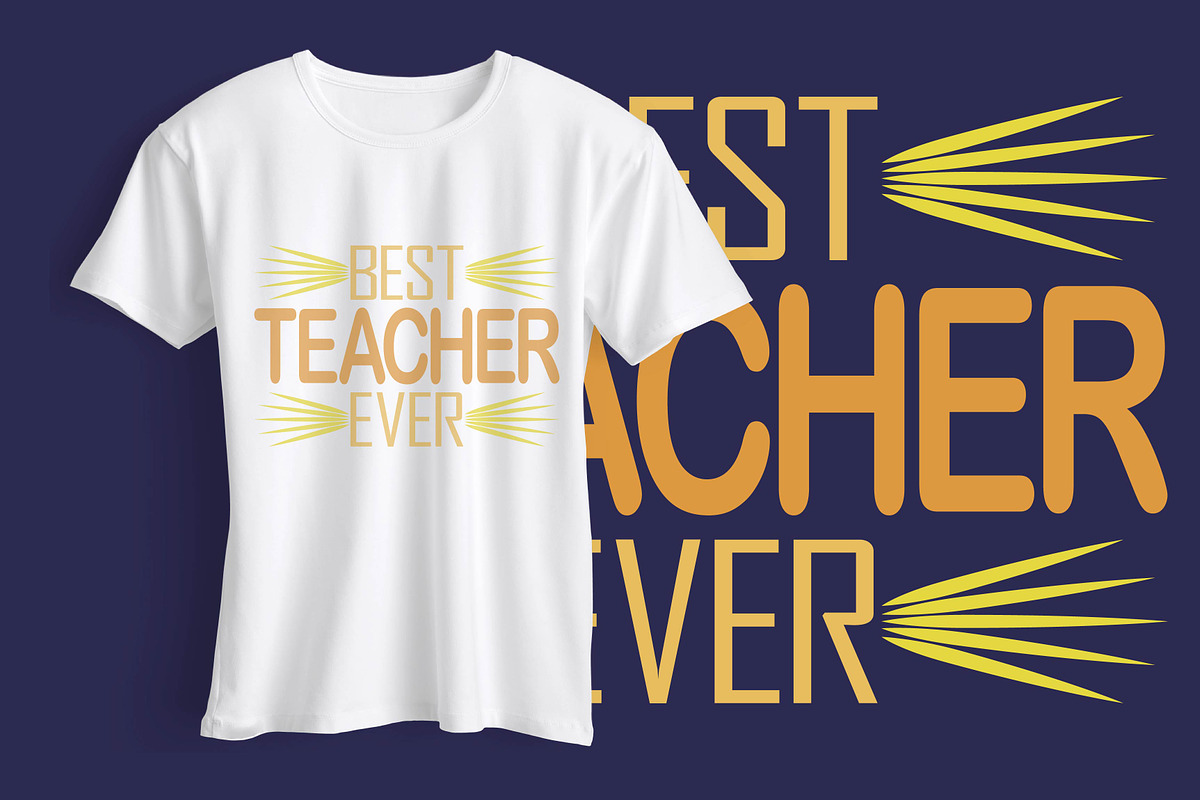Teacher Vector Design Bundle, a Print Template by Active Designers (Photo 6 of 6)
