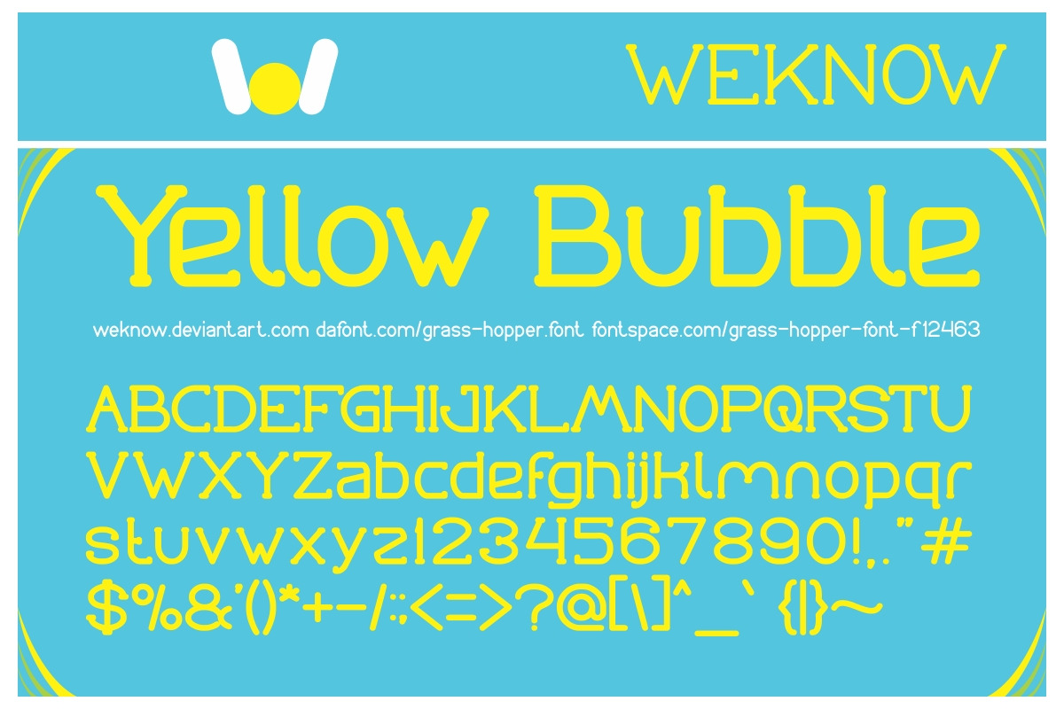 grasshopper font preview 4