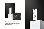 Squera - Minimal iPhone Mockup, an iPhone Mockup by Creavora (Thumbnail 4 of 5)