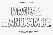 Brush Handmade, a Script Font by FreshTypeINK (Thumbnail 1 of 8)
