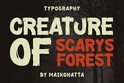 Trick or Dead - Modern Spooky Font, a Handwritten Font by MaikoHatta (Thumbnail 4 of 5)