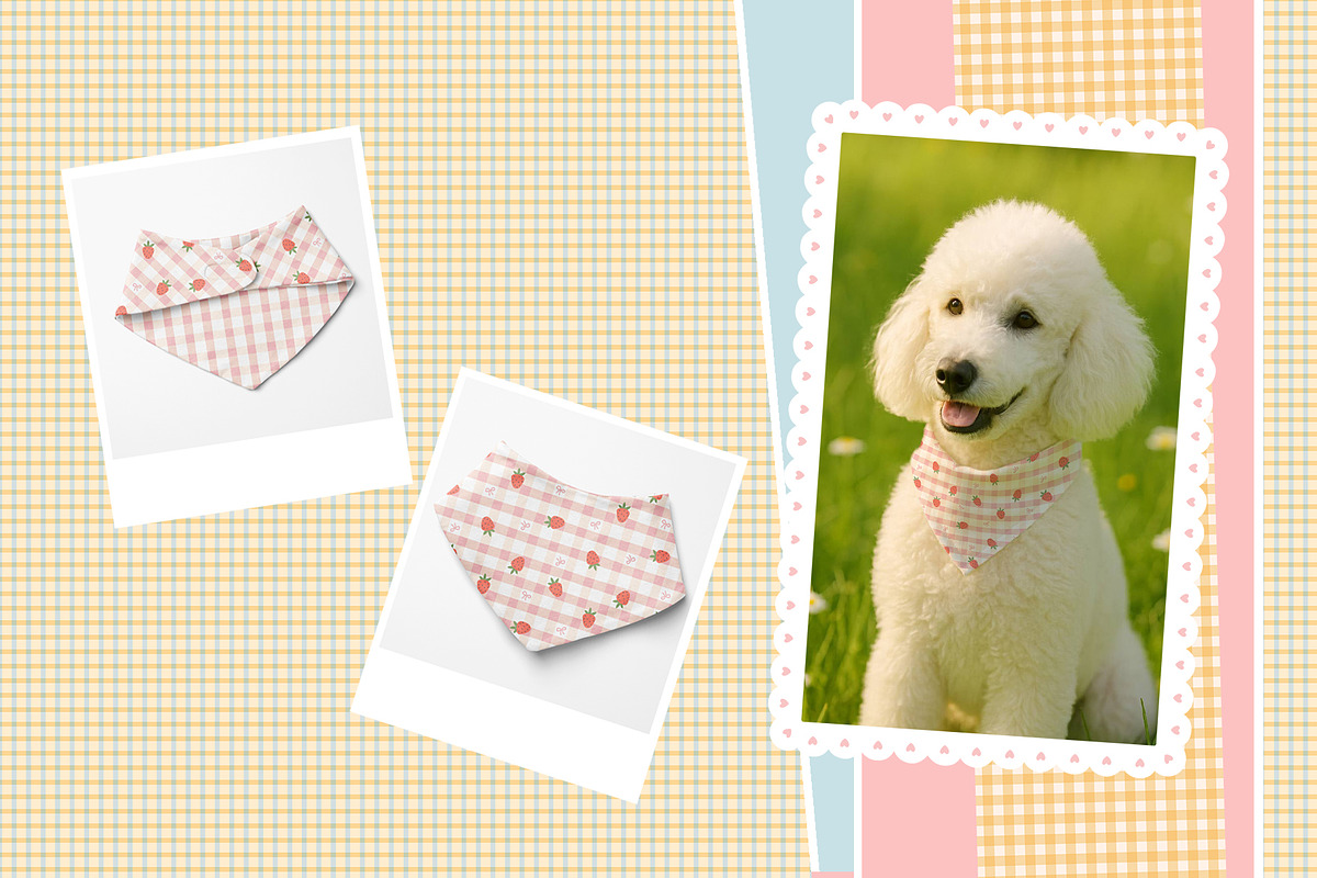 Little Strawberry Picnic Patterns, a Graphic by Svitlana Kharchuk (Photo 6 of 13)