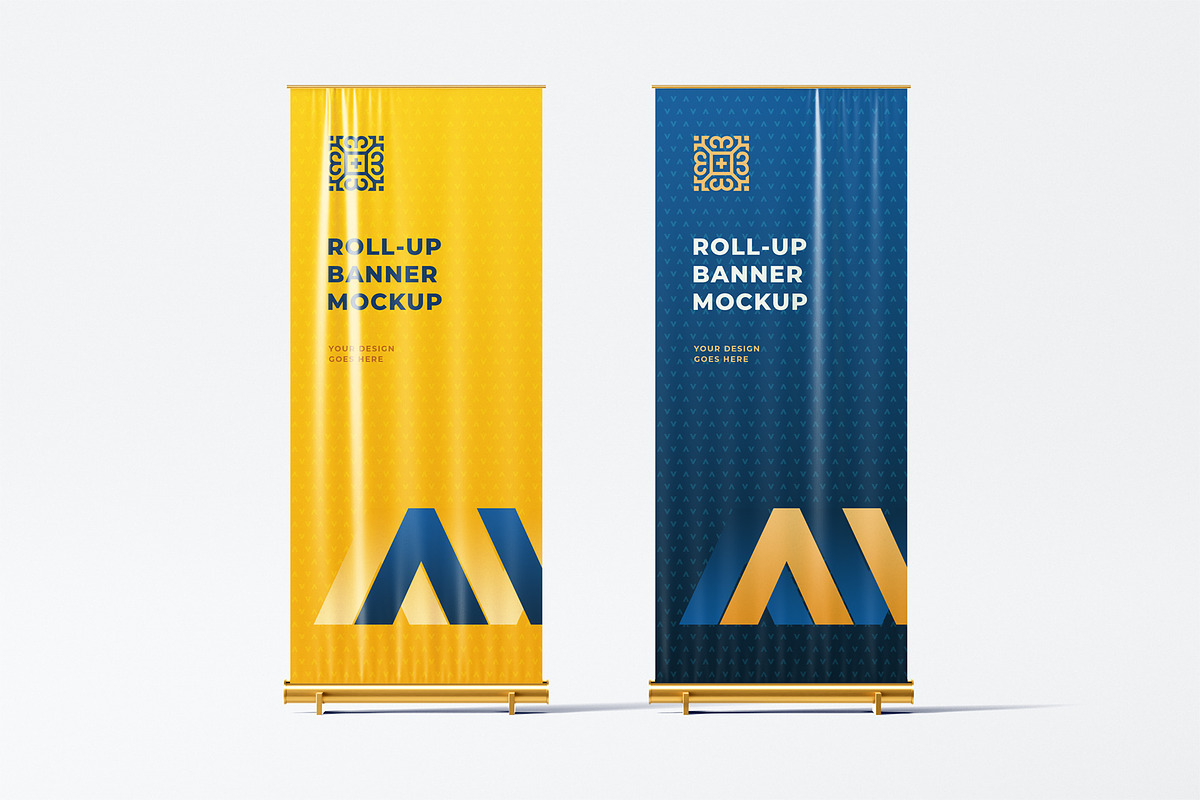 Roll Up Banner Mockup, an Advertising Mockup by AlienValley (Photo 4 of 5)