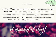 Blomming - Brush Font, a Script Font by Cruzine (Thumbnail 6 of 10)