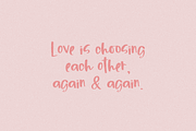 Sweetpea Handwriting Font, a Handwritten Font by Beck McCormick (Thumbnail 7 of 10)