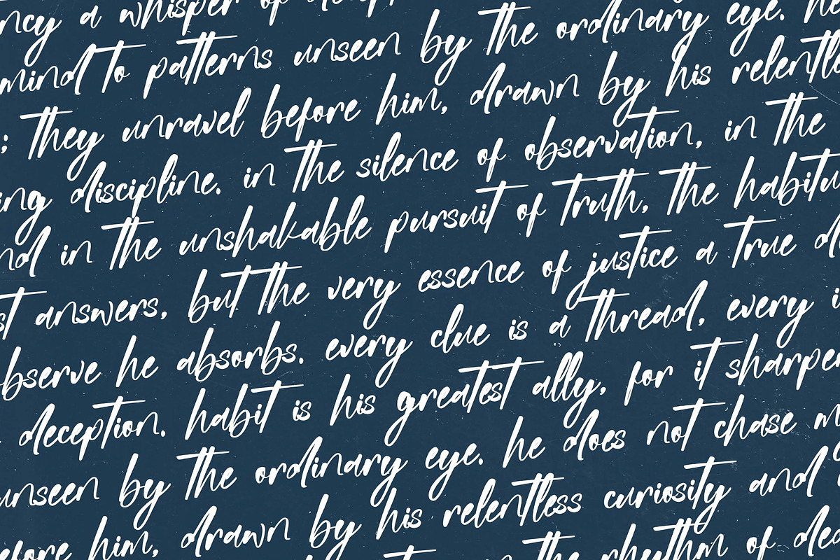 Habitual Detective Bold Handwritten, a Handwritten Font by stylishtype.co (Photo 15 of 20)