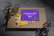 Easter Card Mockup, a Merchandise Mockup by Rielismee (Thumbnail 2 of 5)