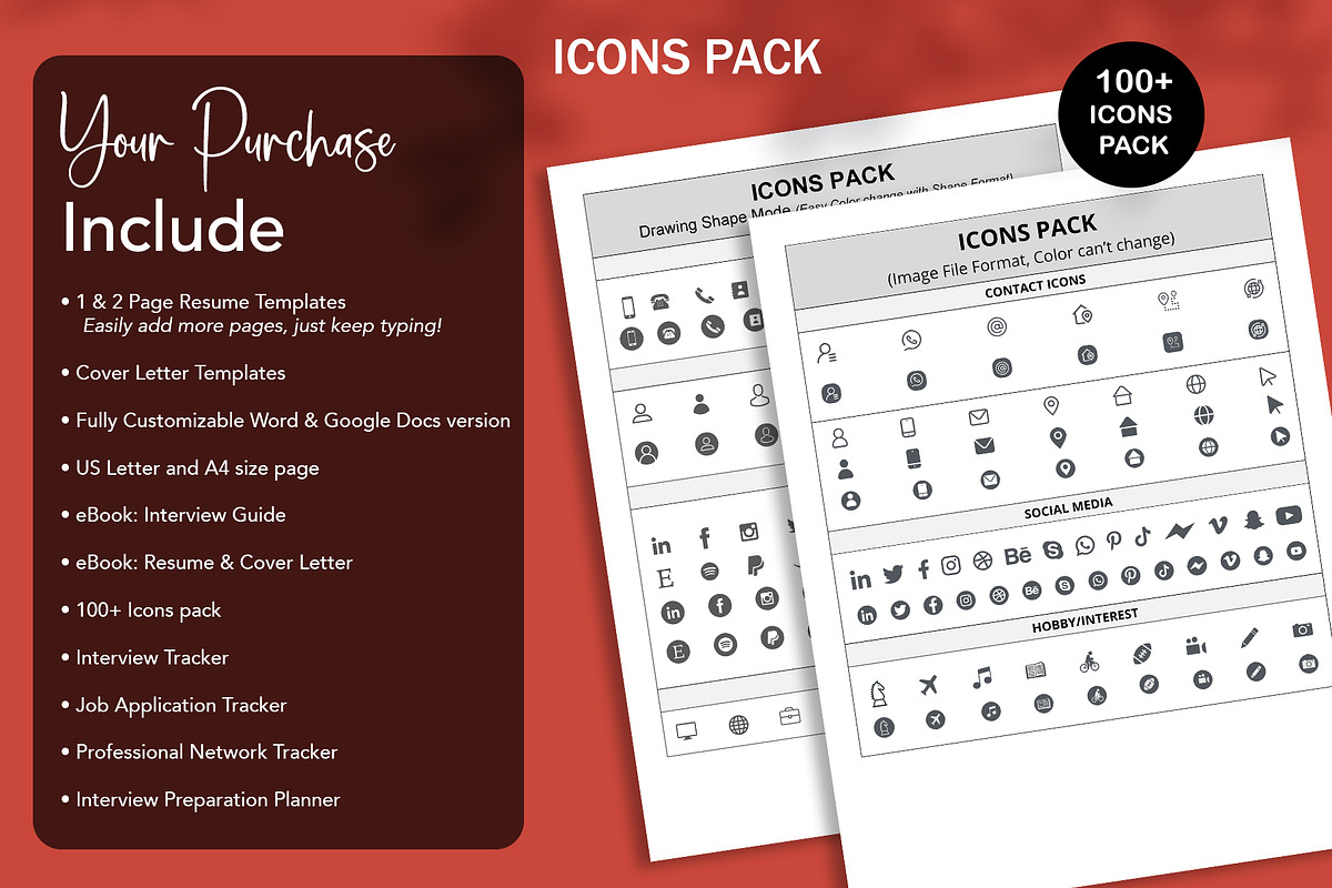 Modern ATS Resume Template in word, a Resume Template by Design_Xlab (Photo 6 of 10)