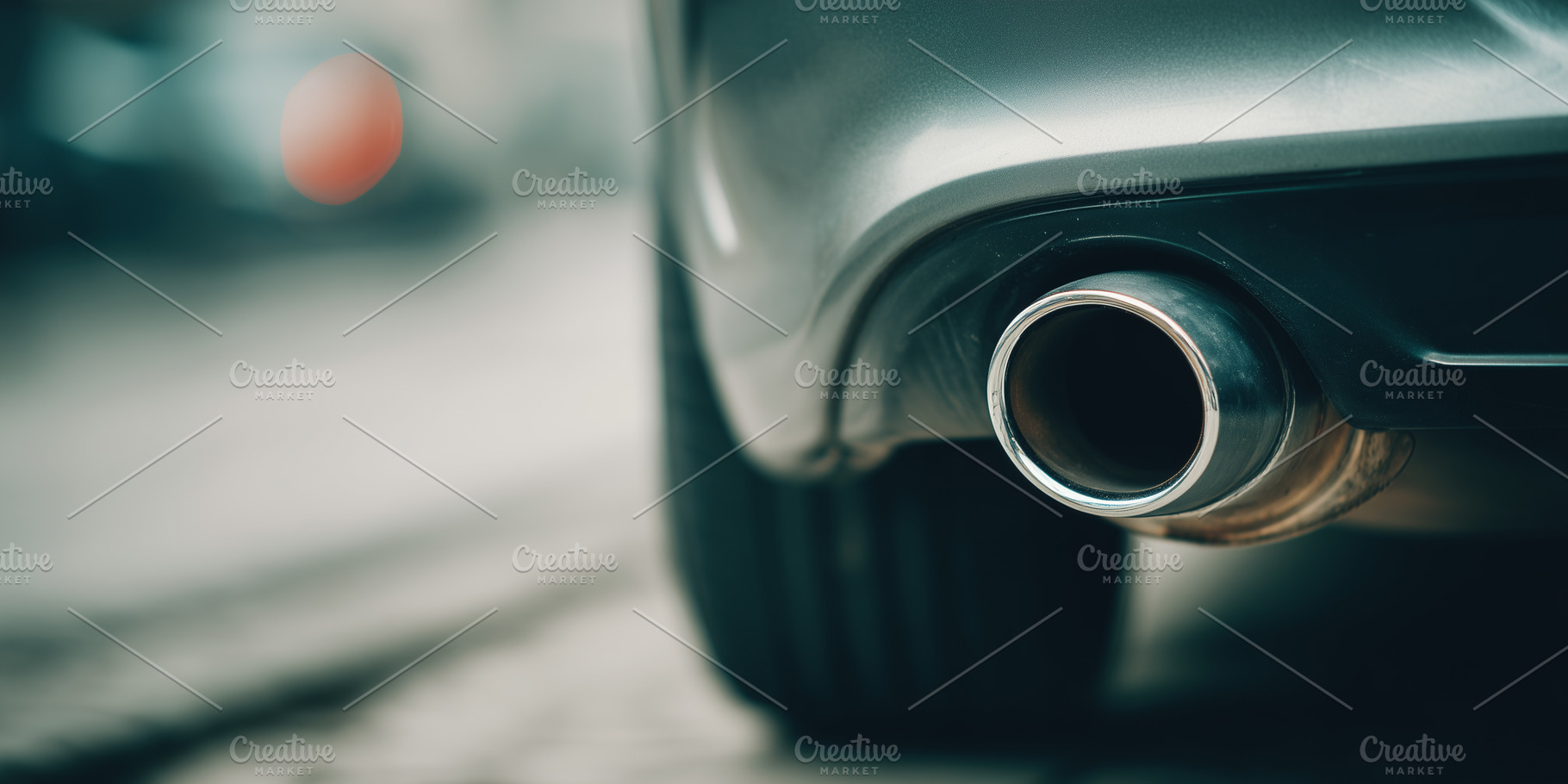 Car's exhaust pipe, a Transportation Photo by MistyDay
