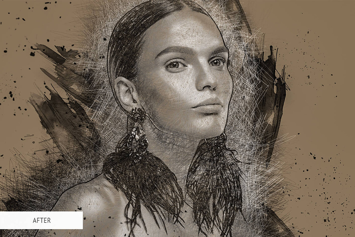 Da Vinci Sketch Action for Photoshop, an Action Add-On by FixThePhoto (Photo 30 of 42)