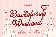 Velouria Romance, a Script Font by maghrib (Thumbnail 7 of 7)