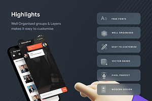 Consulting Firms App UI Kit LawApp