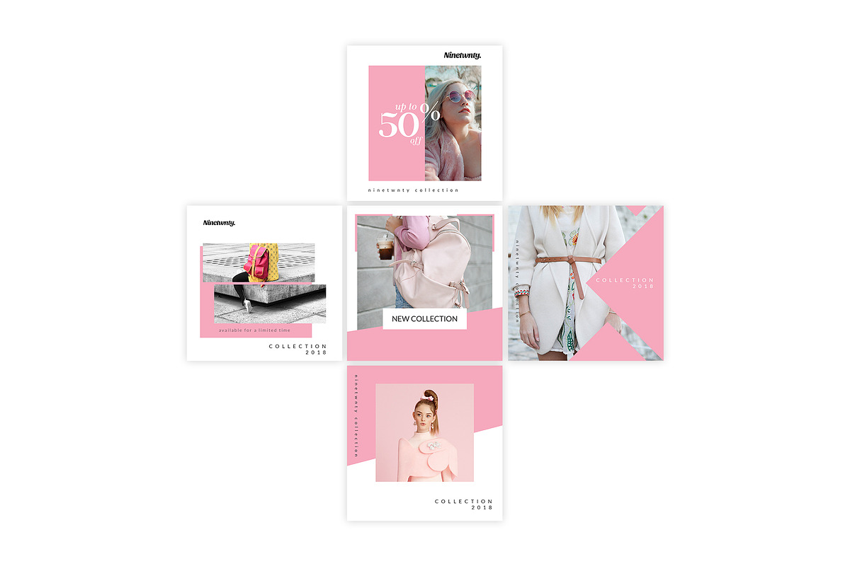 Begonia Instagram Template, a Social Media Template by dimindie (Photo 4 of 7)