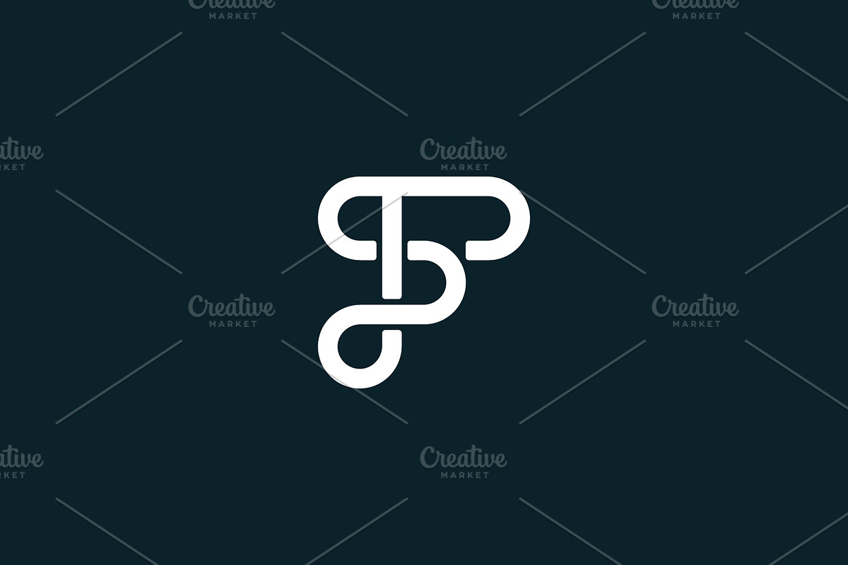 Letter TS line, a Branding & Logo Template by gagego (Photo 3 of 3)
