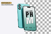 iPhone 16 Mockup, an iPhone Mockup by pixelmock (Thumbnail 3 of 13)
