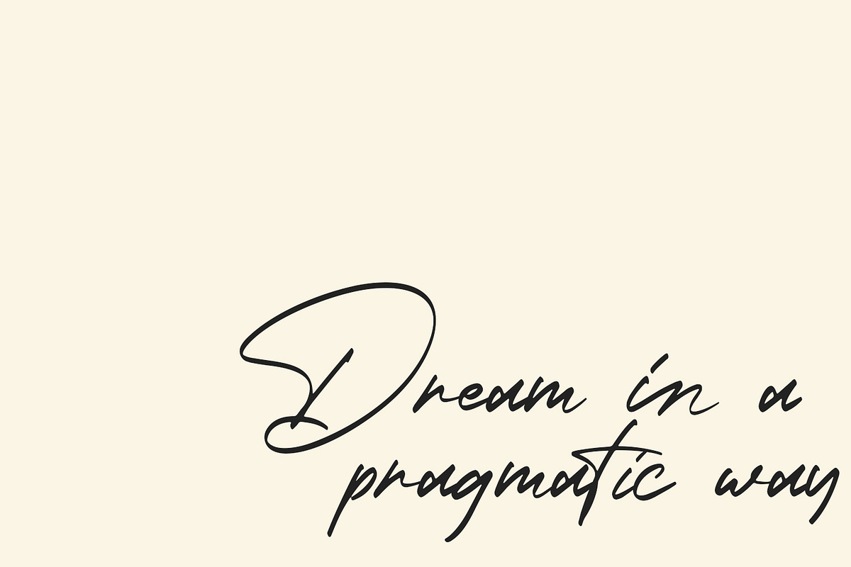 Bandung Signature - Modern Font preview 6