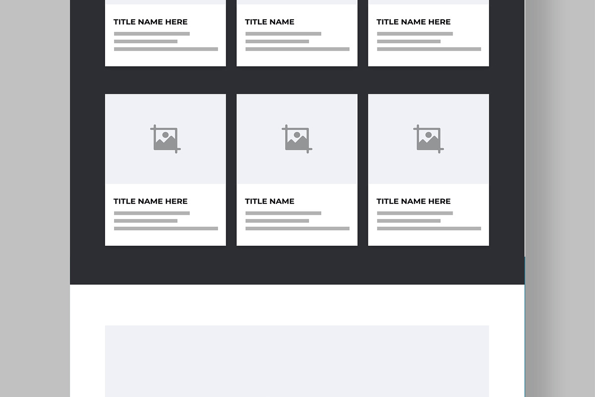 Professional Business Wireframe, a Wireframe Template by MightyDesign (Photo 4 of 10)