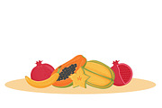 Indian cuisine cartoon illustrations, a Food Illustration by IMG visuals characters (Thumbnail 26 of 28)
