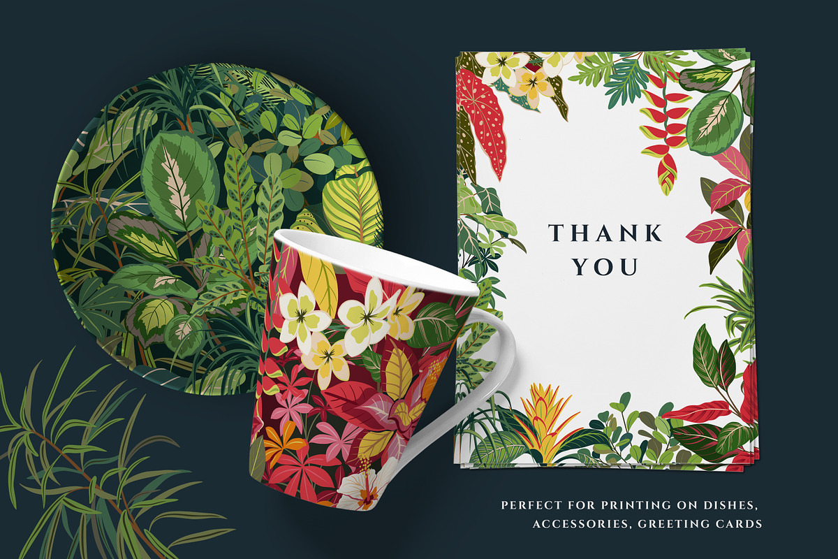 Tropical Plants & Animals, a Pattern Graphic by Molly art (Photo 14 of 14)