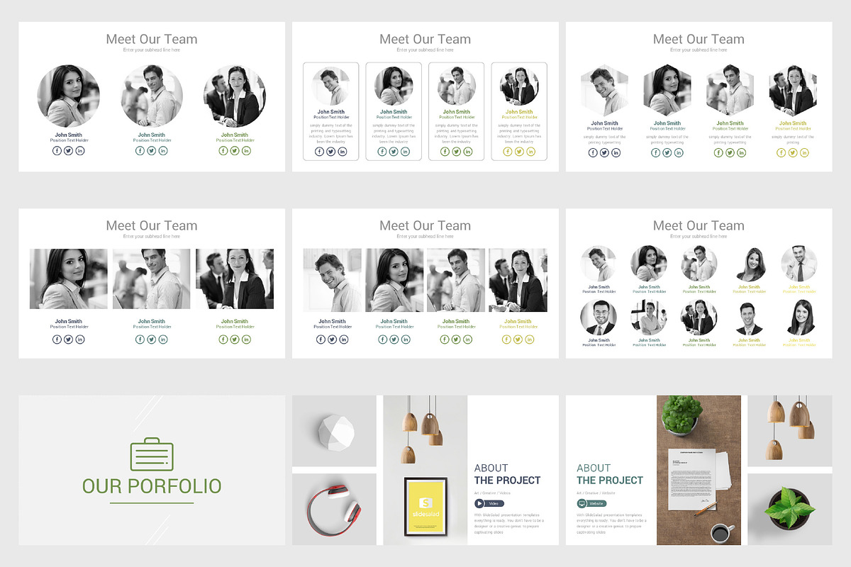 Minimal Google Slides Template, a Presentation Template by SlideSalad (Photo 12 of 21)