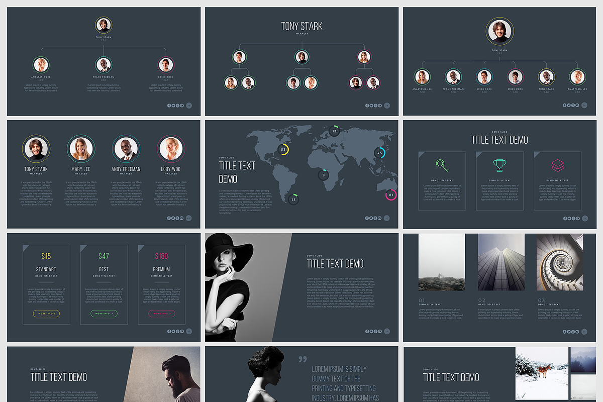 Business Report - PowerPoint, a Presentation Template by HiSlide.io (Photo 5 of 7)