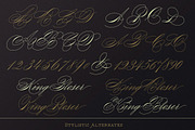 King Bloser, a Script Font by Misprinted Type (Thumbnail 2 of 10)