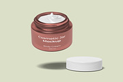 Cosmetic Jar Mockup, a Packaging Mockup by ulfatunnazira (Thumbnail 6 of 6)