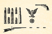 ARMAMENT - Vintage Illustration Pack, a Graphic by AndrewPixel (Thumbnail 2 of 11)