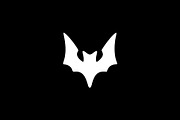 Gothic Bat Silhouette Vector, an Animal Illustration by Vectorium Studio (Thumbnail 2 of 4)