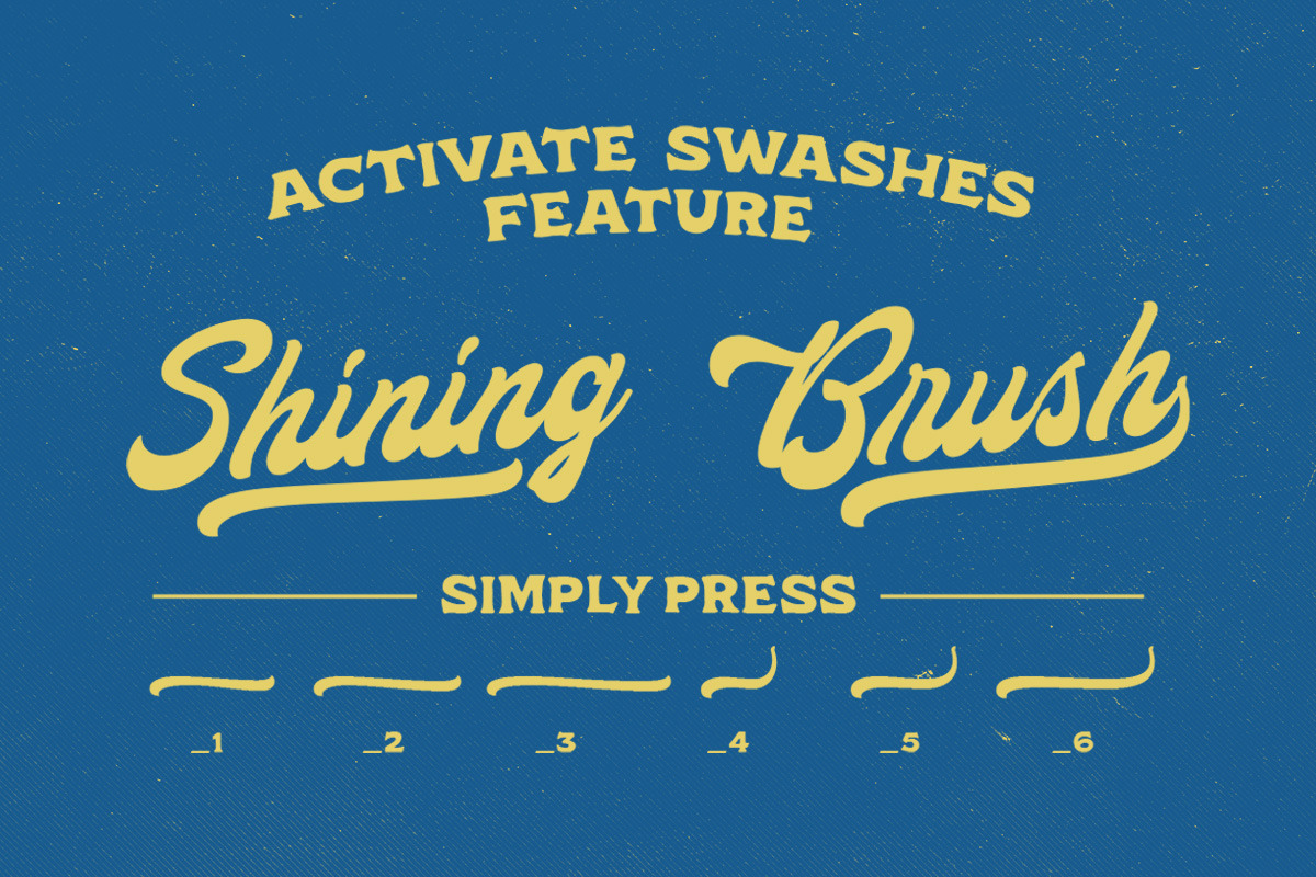 Blueheria- Display Script, a Script Font by Letterhend Studio (Photo 7 of 9)