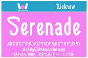 Guitar Electric font, a Font by weknow (Thumbnail 3 of 5)