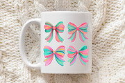 Coquette Brushstroke Bow PNG, an Illustration by Libby Wishes (Thumbnail 5 of 6)