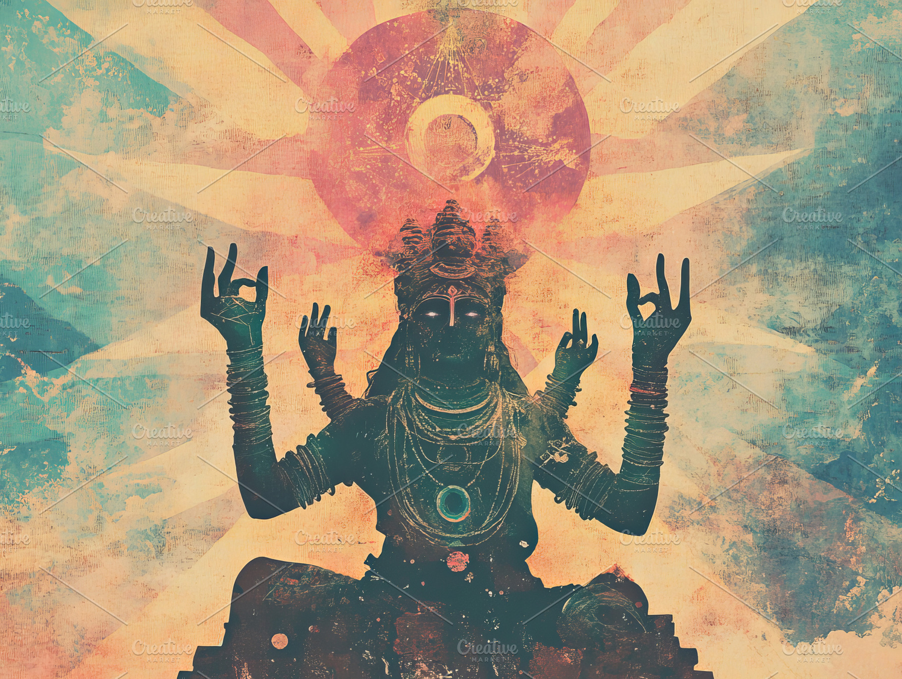 Goddess Kali. Hinduism. Poster for design and decoration, a Photo by Pictures for you!!!!!!!!!