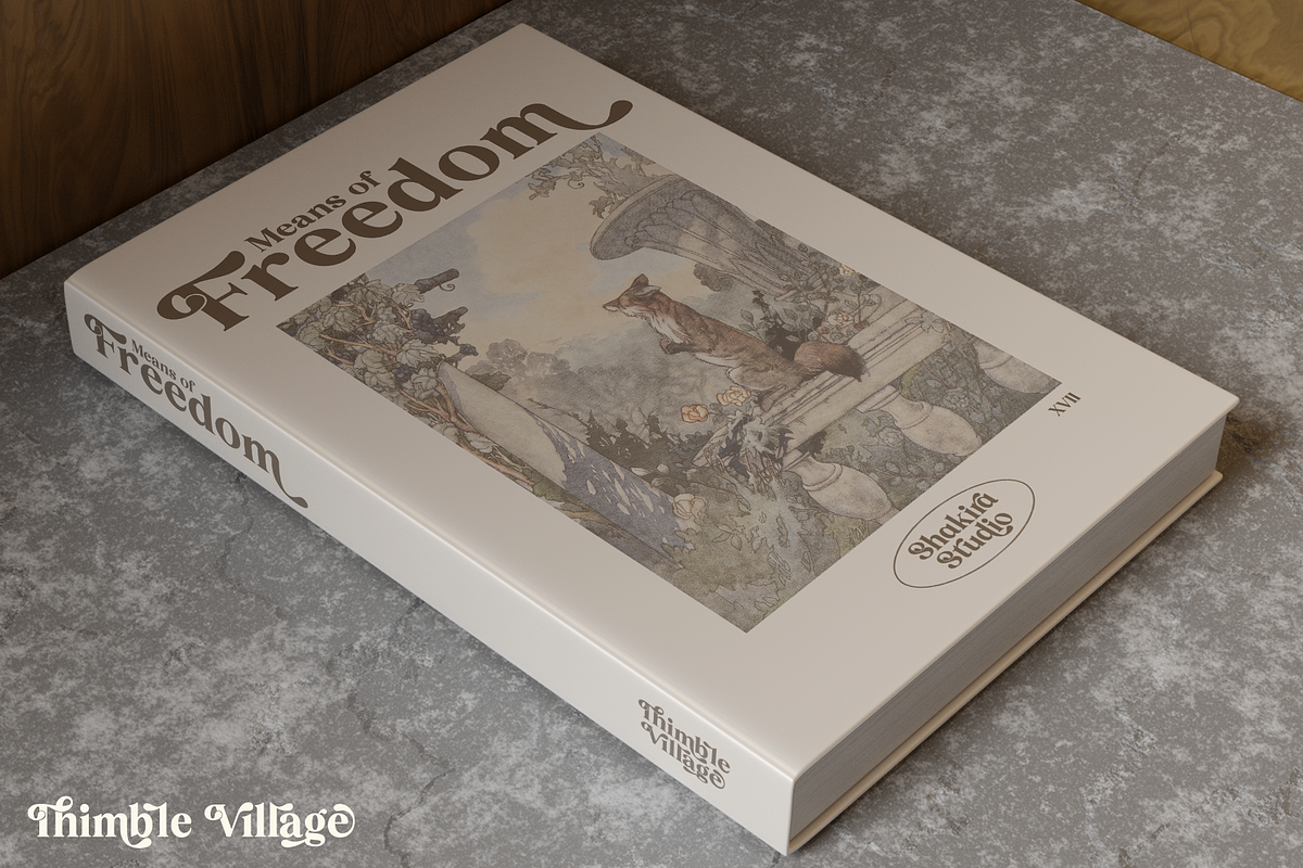 Thimble Village - Serif Display Font, a Serif Font by Shakira Studio (Photo 9 of 10)