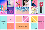 Modular Mood Board Toolkit, a Social Media Template by Pulpixel Design (Thumbnail 5 of 8)