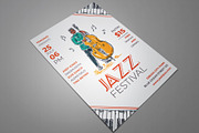 Jazz Festival Flyer, a Flyer Template by serapika (Thumbnail 3 of 3)