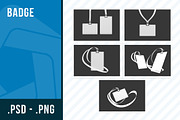Badge, an Object Graphic by Qaleb Studio (Thumbnail 1 of 2)