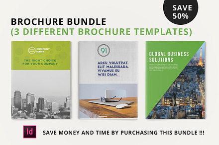 3 Creative Brochures - Bundle