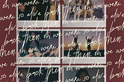 blythe | genuine handwritten font, a Script Font by Blythe Green (Thumbnail 10 of 16)