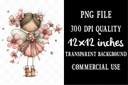 Whimsical Easter Fairy Clipart, an Illustration by Designking (Thumbnail 4 of 5)
