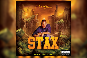 Stax Mixtape Cover Template