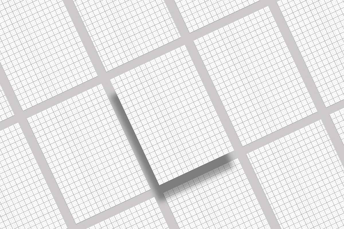 Portrait Papers Mockup Template