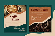 Coffee Shop Social Media Set, a Templates & Theme by studiogstock (Thumbnail 2 of 3)