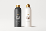 Water Bottle Mockup, a Household Mockup by Xtrahive (Thumbnail 2 of 3)