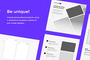 Behance & Dribbble Templates