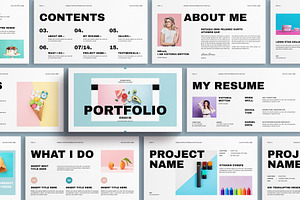 Minimal Portfolio Presentation, a Presentation Template by E-Type