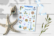 Nautical Seaside Watercolor Set, a Decorative Illustration by BarvArt (Thumbnail 13 of 18)
