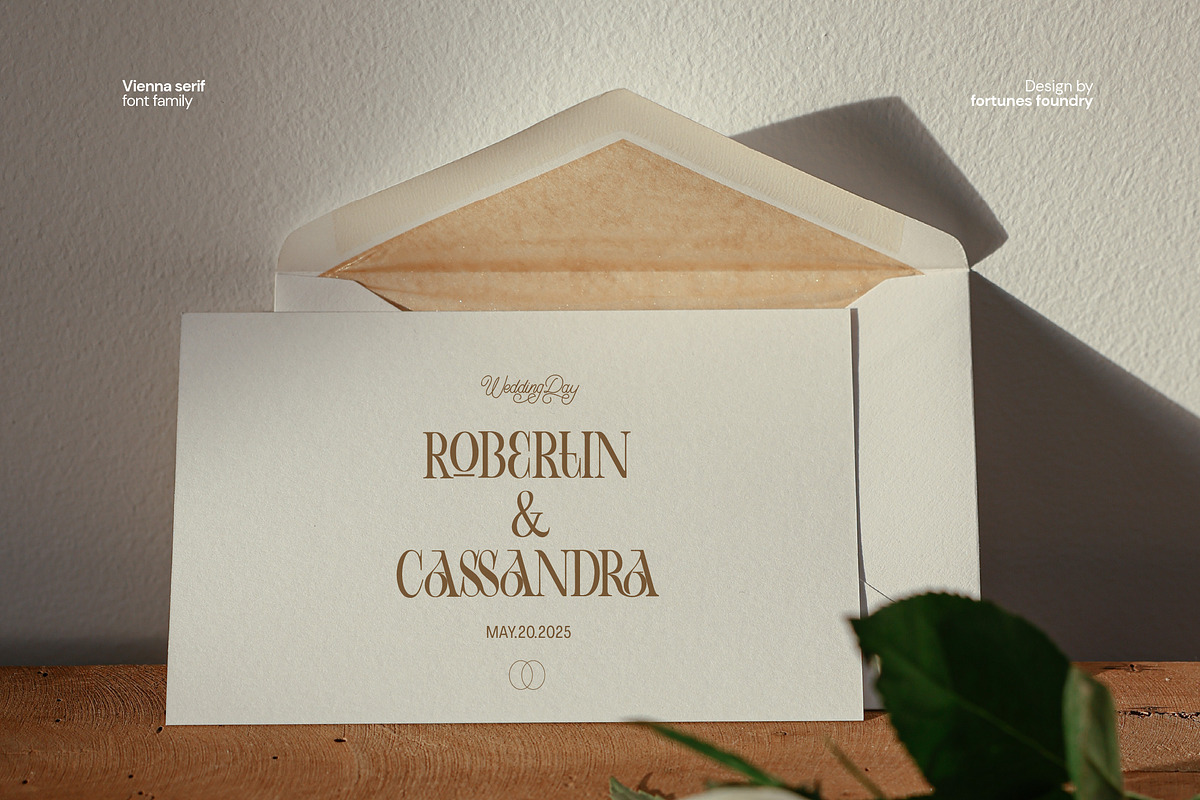Vienna Modern Serif Font, a Serif Font by Fortunes Co (Photo 15 of 15)