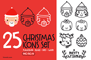 Christmas icons, an Icon by himoki (Thumbnail 1 of 5)